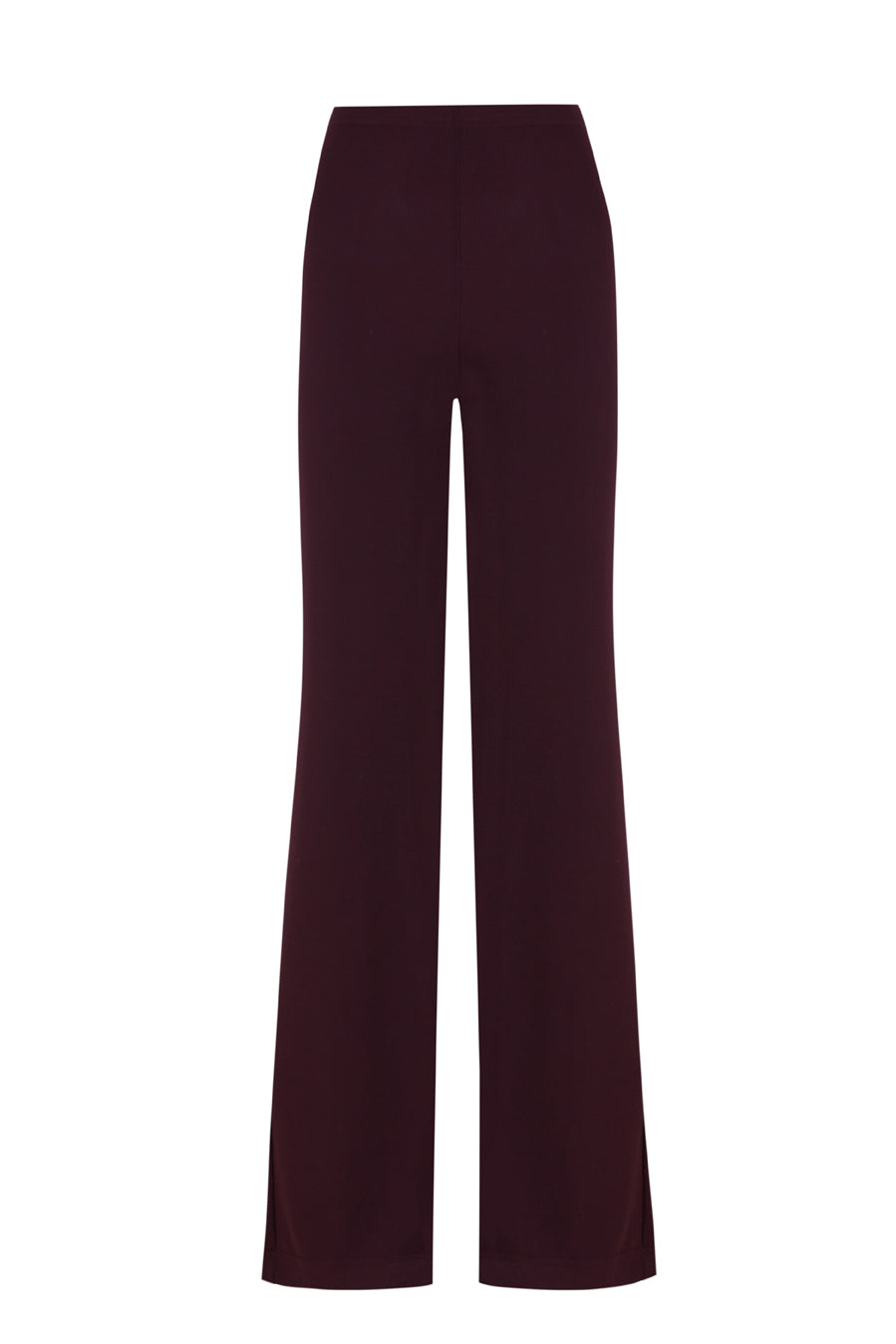 PANTALÓN CAMPANA BERENJENA