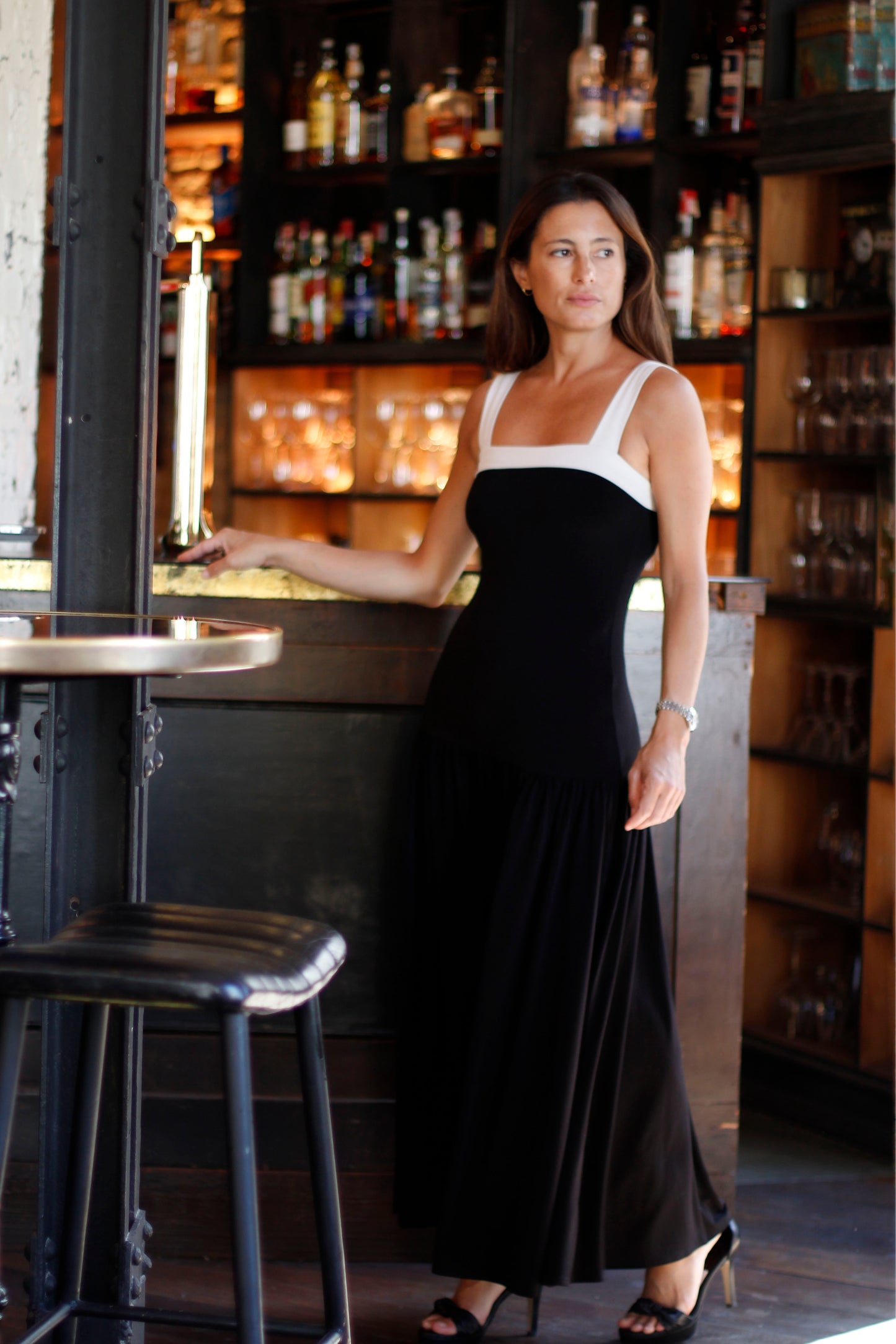 VESTIDO VERA NEGRO