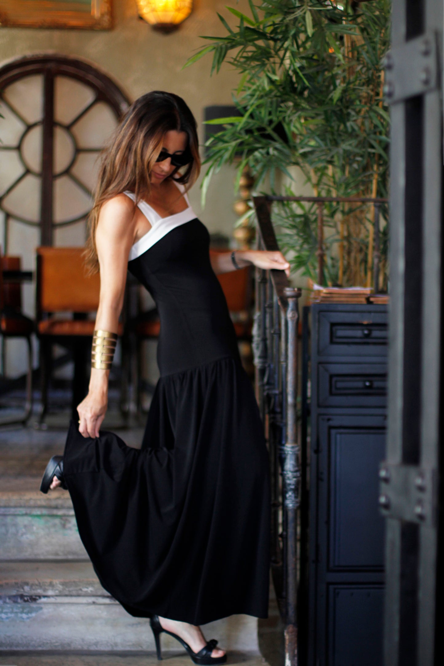 VESTIDO VERA NEGRO
