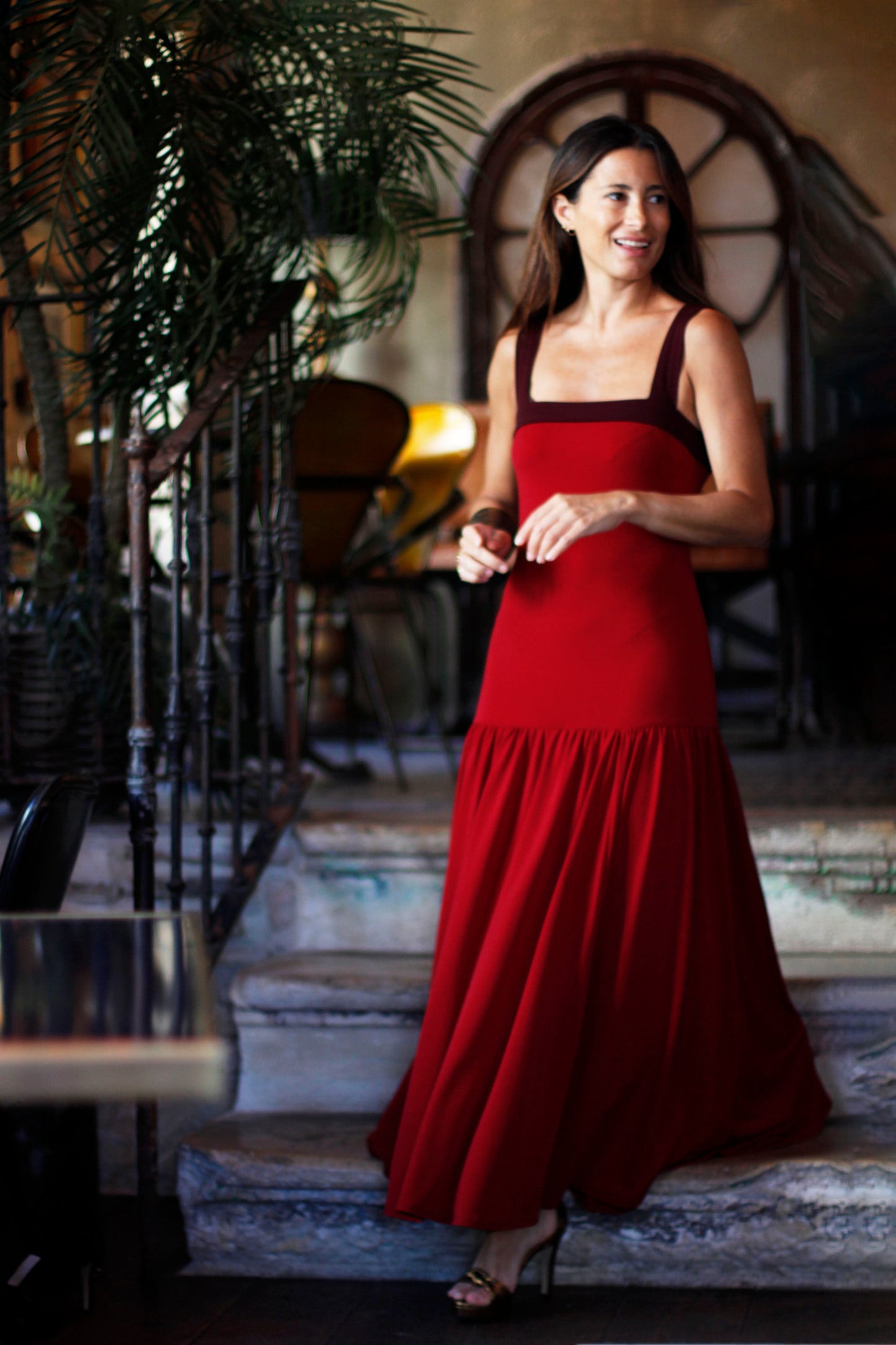 VESTIDO VERA ROJO