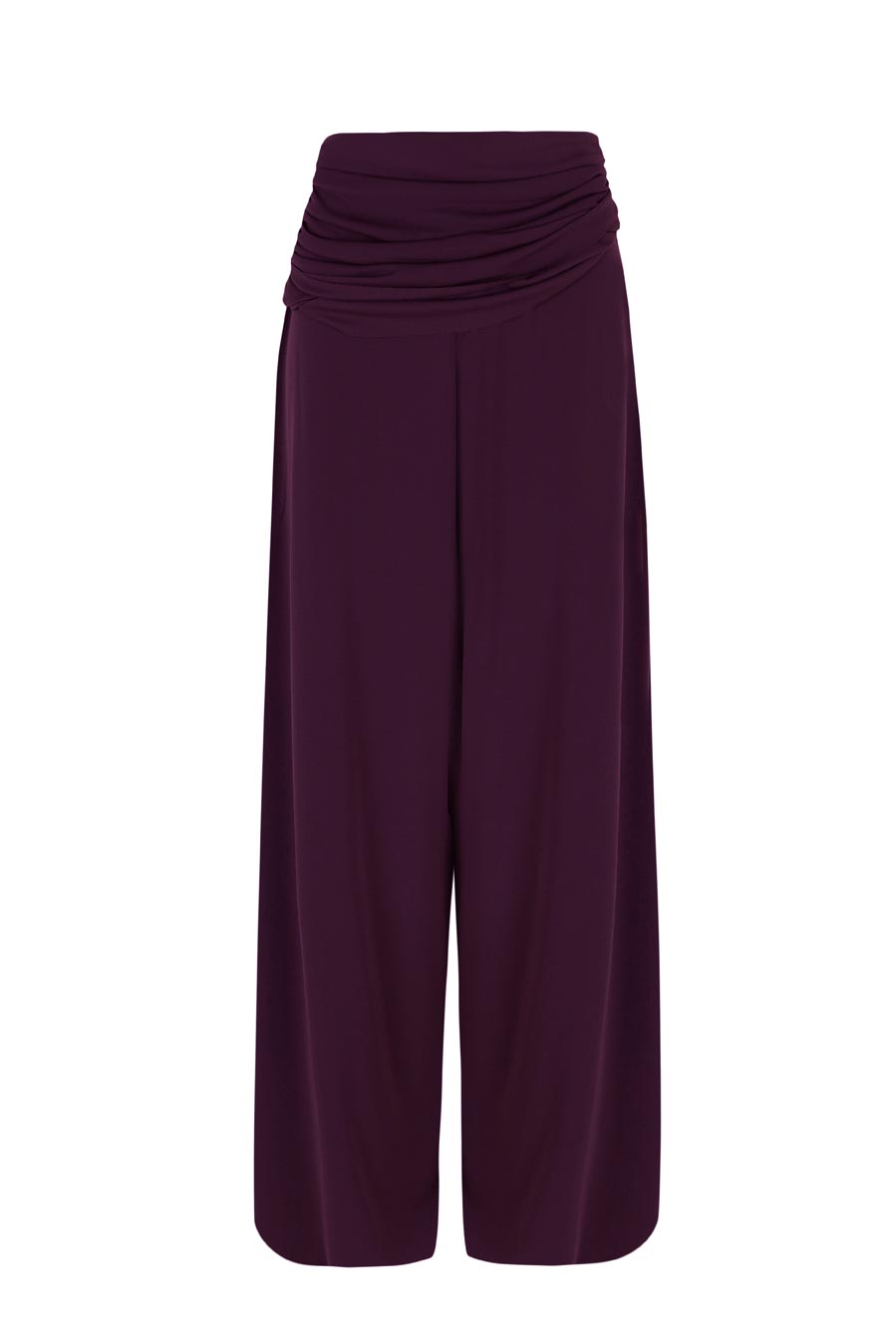 PANTALÓN BAGGY FAJÍN BERENJENA