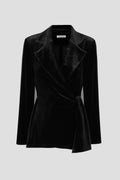 CHAQUETA WINDSOR TERCIOPELO NEGRA