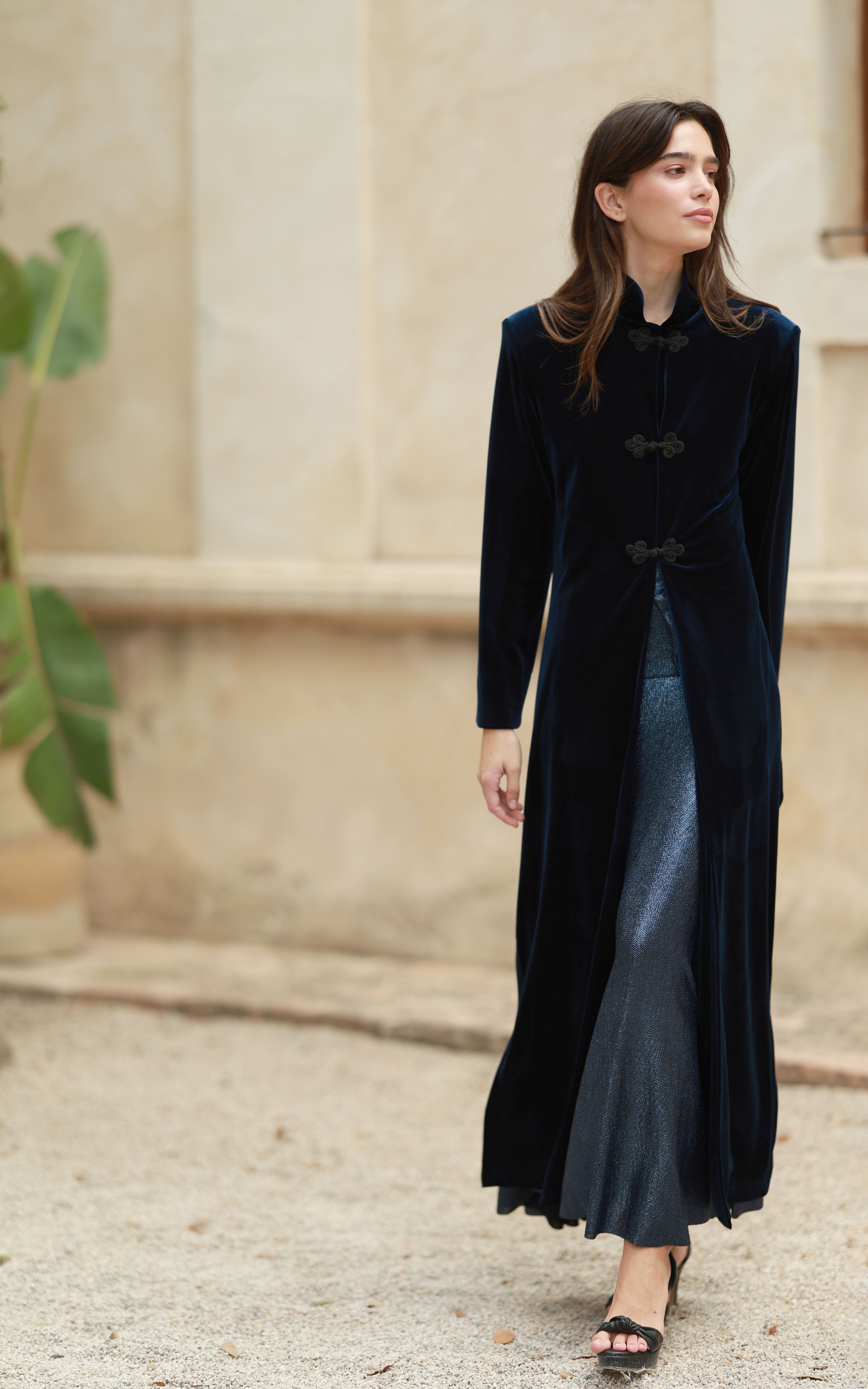 LEVITA TERCIOPELO AZUL