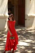 VESTIDO MARTINA CORAL