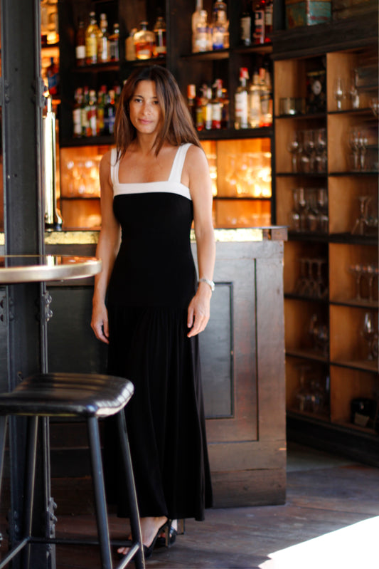 VESTIDO VERA NEGRO
