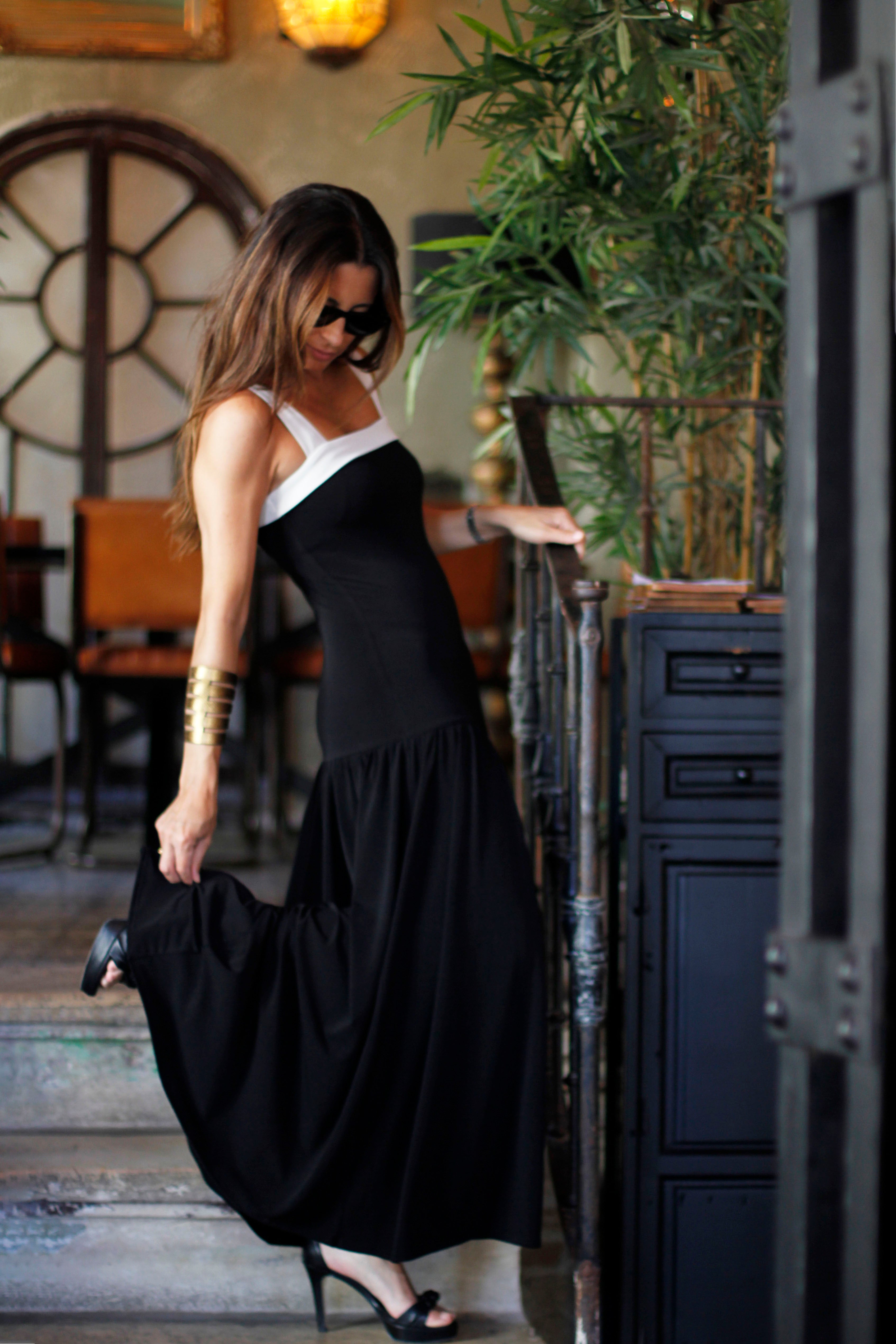 VESTIDO VERA NEGRO