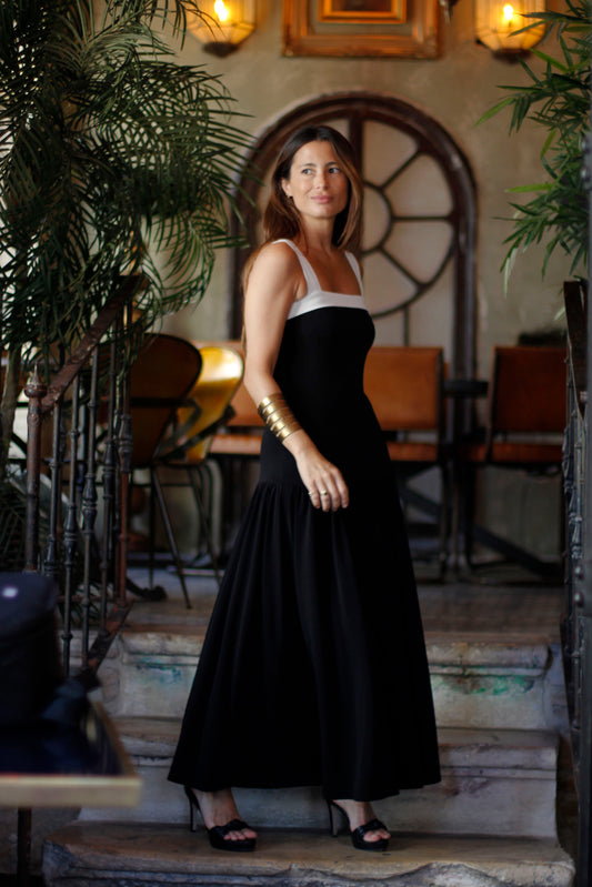 VESTIDO VERA NEGRO