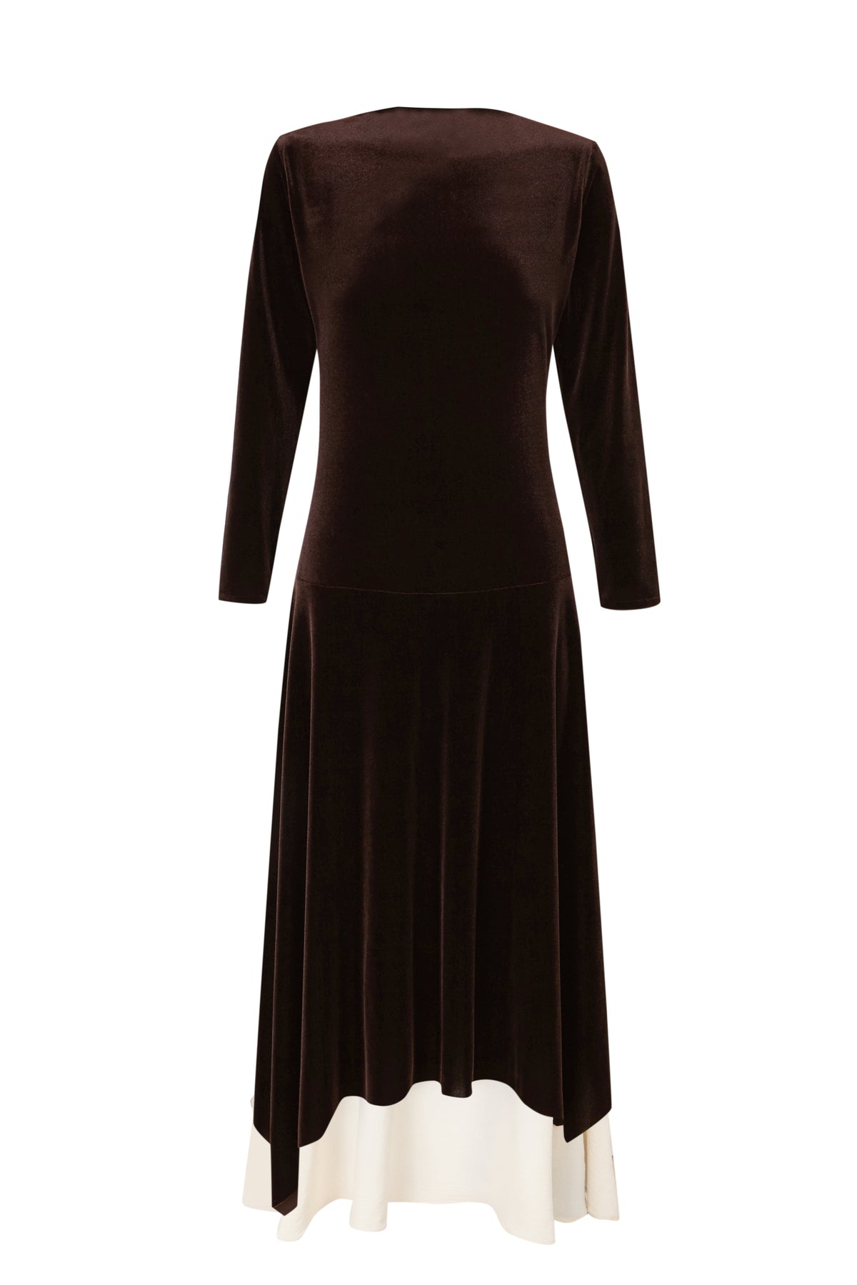 VESTIDO COMBI TERCIOPELO